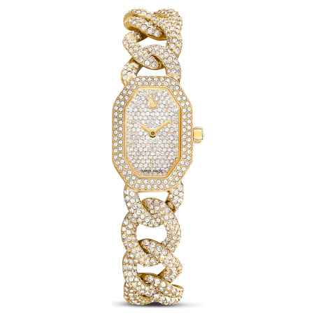 OROLOGIO DEXTERA CHAIN TONO DORATO DONNA SWAROVSKI 