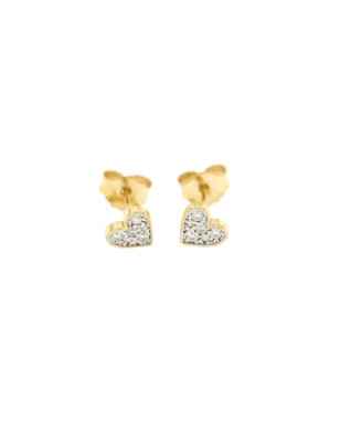 Orecchini in argento a lobo cuore Donna Rue Des Mille