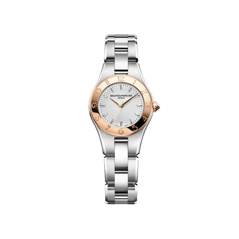 Orologio Linea bicolore oro rosa Donna Baume & Mercier