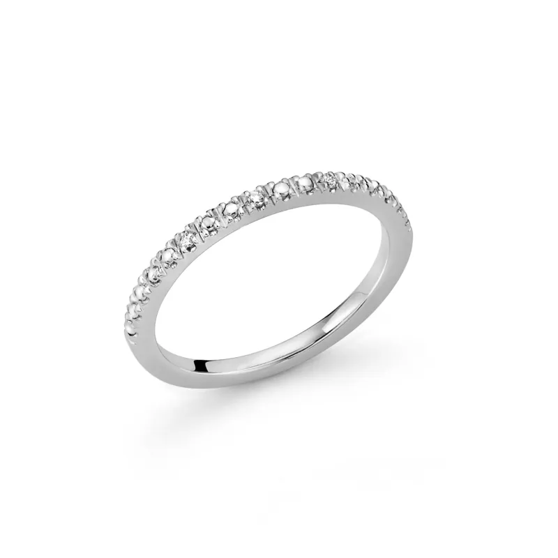 Anello in argento e Diamanti Donna Miluna Diamantissima