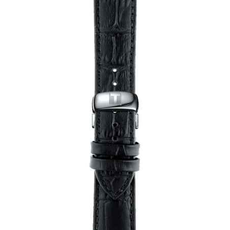 Orologio Quadrante e cinturino nero Uomo Tissot T-Tradition