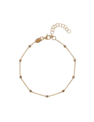 Bracciale dorato Cube Donna Alisia