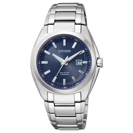 Orologio Eco-Drive 34mm blu Donna Citizen Lady Super Titanio