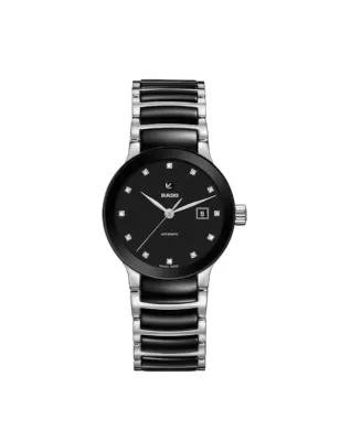 Orologio Centrix Automatico Ceramica Diamanti 28mm Donna Rado