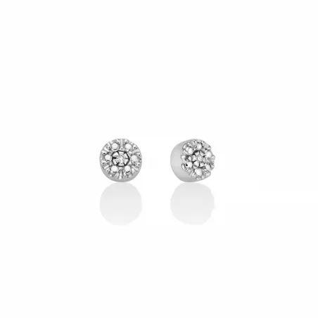Orecchini in argento con Diamanti Donna Miluna Diamantissima