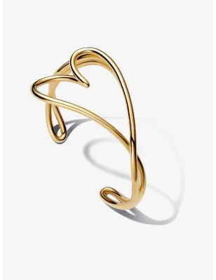 Bracciale aperto Cuore Linea Sinuosa Donna Pandora