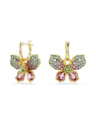 Orecchini pendenti Idyllia Pavé Farfalla Donna Swarovski