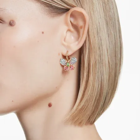 Orecchini pendenti Idyllia Pavé Farfalla Donna Swarovski