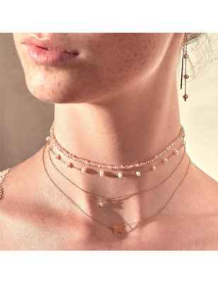 COLLANA PERLE PICCOLE DONNA MAMAN ET SOPHIE  GHISF2PE Maman et Sophie