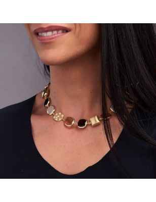 COLLANA CARAMELLE REVERSE DONNA AQUAFORTE GLAMOUR H4184685L AQUAFORTE