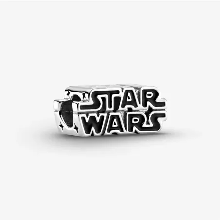 Charm Star Wars Argento con logo in 3D Donna Pandora 799246C01 Pandora
