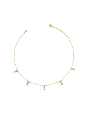 Girocollo 5 stelle e zirconi Donna Rue Des Mille