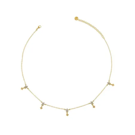 Girocollo 5 stelle e zirconi Donna Rue Des Mille