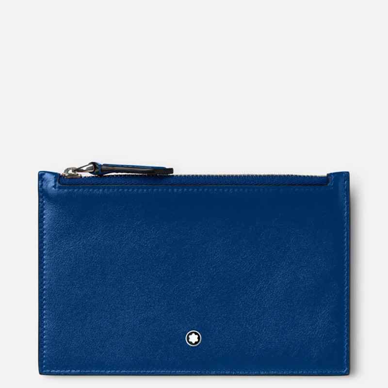 Porta Carte Di Credito navy Uomo Montblanc Meisterstuck Porta Carte Di Credito navy Uomo Montblanc Meisterstuck