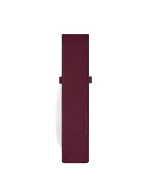 Custodia elegante astuccio in pelle cassis Montblanc Sartorial 199329 Montblanc