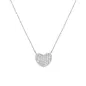 Collana Cuore Flat pavé Donna Amen