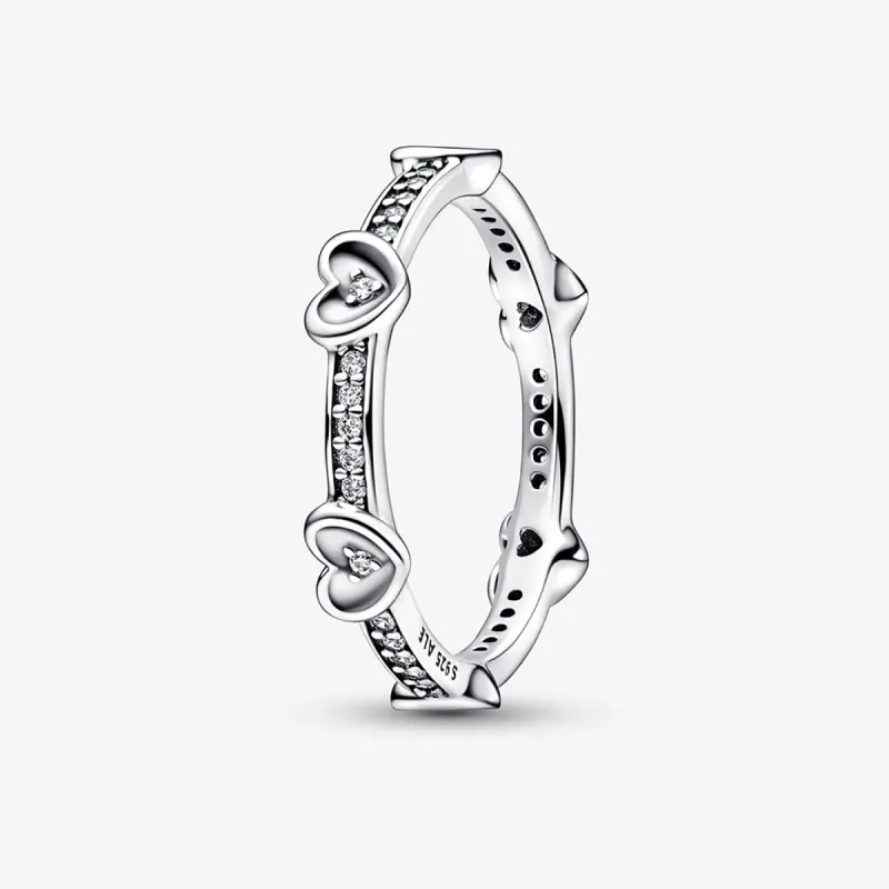Anello Cuori Splendenti M52 DONNA Pandora Anello Cuori Splendenti M52 DONNA Pandora