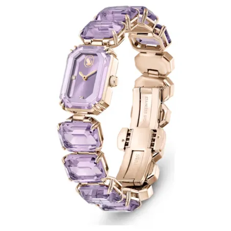 Orologio taglio Octagon Viola Donna Swarovski