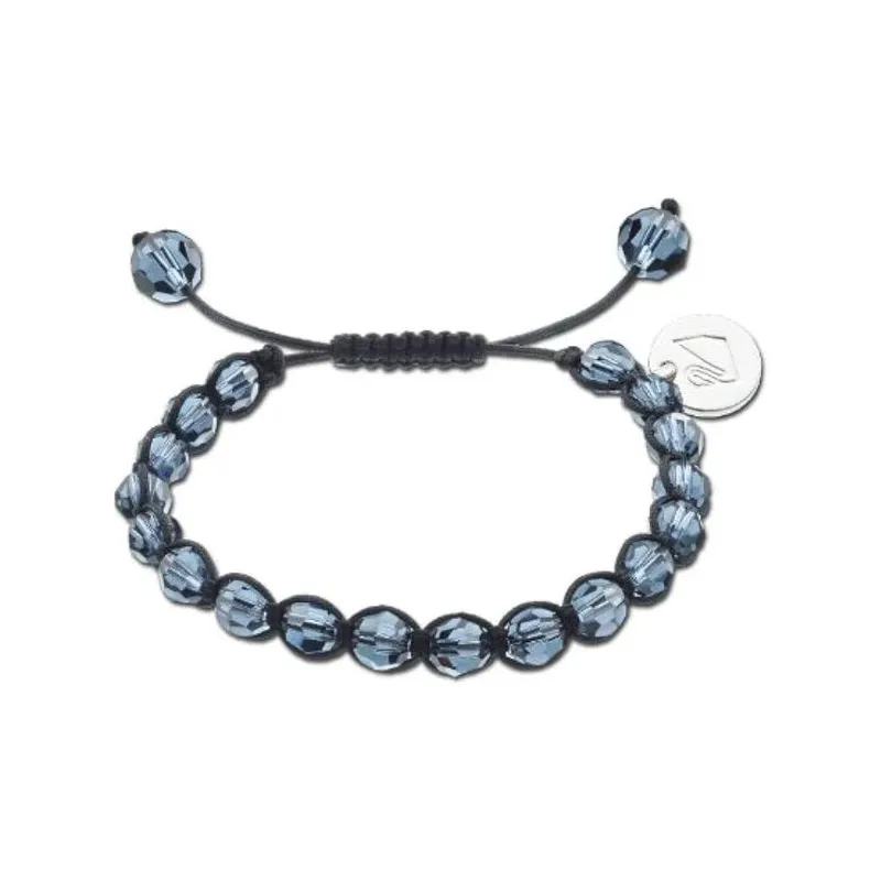 Bracciale con cristalli blu scuro Donna Swarovski Bracciale con cristalli blu scuro Donna Swarovski