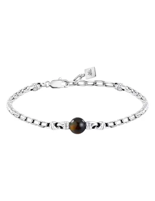 Bracciale Pietre Occhio di Tigre Uomo Morellato