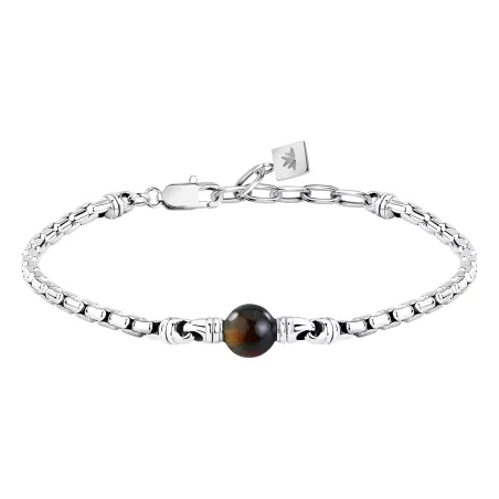 Bracciale Pietre Occhio di Tigre Uomo Morellato