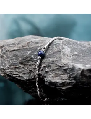 Bracciale Pietre Lapislazzuli Uomo Morellato