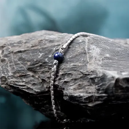Bracciale Pietre Lapislazzuli Uomo Morellato