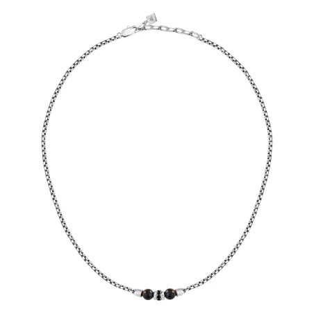 Bracciale Acciaio Occhio di Tigre Pietre UOMO Morellato 