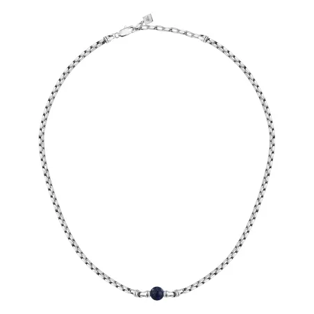 Collana Acciaio Lapislazzuli Pietre Uomo Morellato