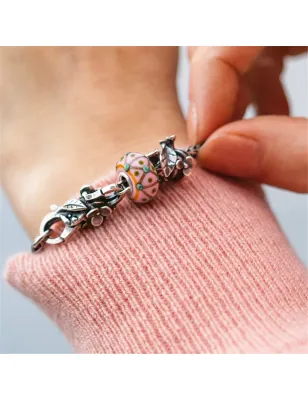 Bracciale Fiori di Lago 18 cm Donna Trollbeads