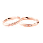 ANELLO FEDE NUZIALE IN ORO ROSA E DIAMANTI DONNA POLELLO ANELLO FEDE NUZIALE IN ORO ROSA E DIAMANTI DONNA POLELLO