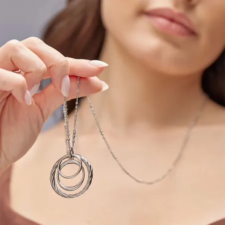 Collana lunga Amy con pendente Donna Brosway