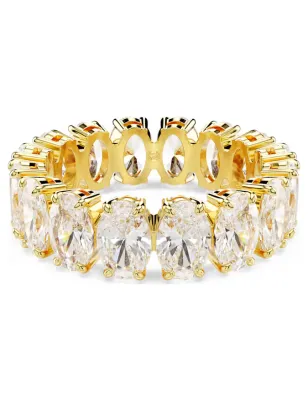 Anello Matrix taglio Oval placcato color oro mis.58 Swarovski 5707191 Swarovski