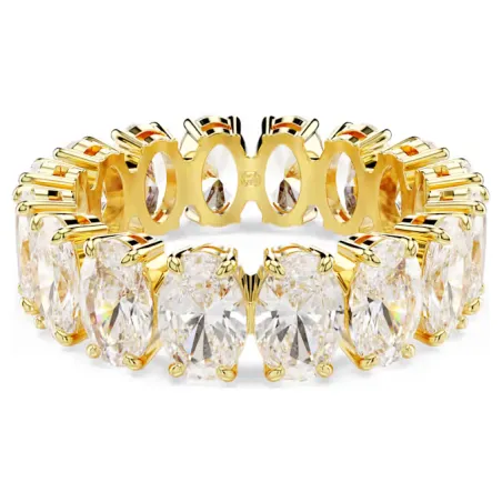 Anello Matrix taglio Oval placcato color oro mis.58 Swarovski 5707191 Swarovski