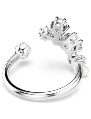 Anello aperto Constella bianco Crystal Pearl mis.58 Swarovski 5705600 Swarovski