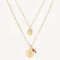 Collana Chakra Portafortuna Gufo, Coccinella, Cornetto Brosway