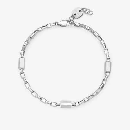 BRACCIALE CATENA ACCIAO LOGAN UOMO BROSWAY 