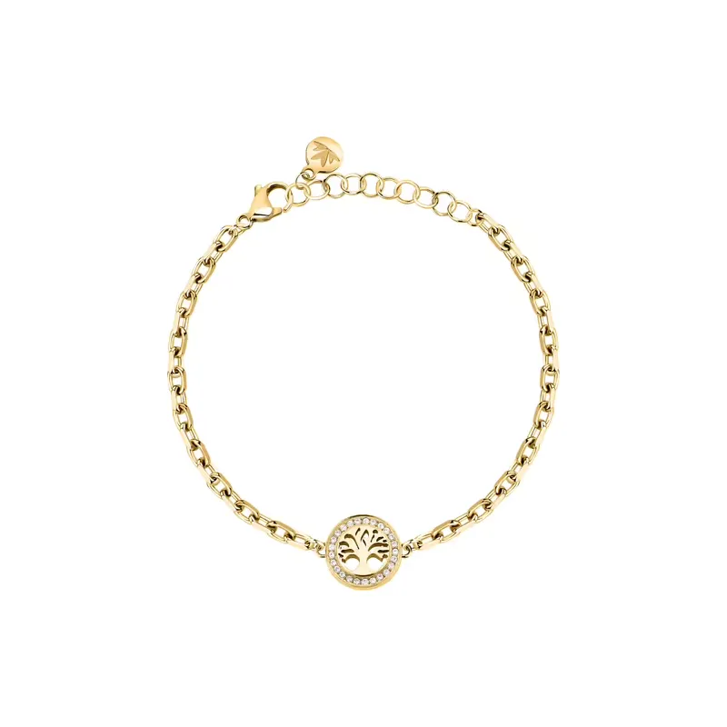 Bracciale dorato Talismani con Albero della Vita Donna Morellato