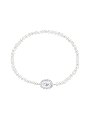 Bracciale Perle Madonnina Argentata Donna Amen BRELPE30SWBBZ Amen