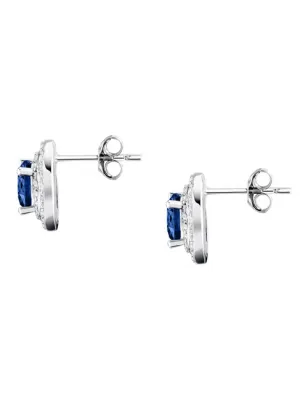 Orecchini Tesori zircone centrale blu Donna Morellato SAIW274 Morellato