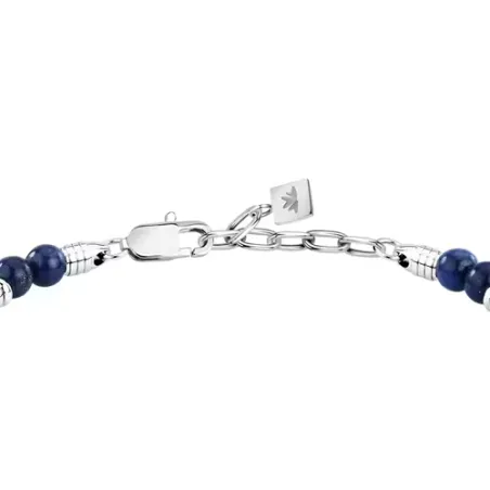 Bracciale Pietre Lapislazzuli blu Uomo Morellato