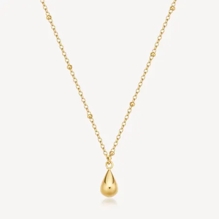 Collana dorata Perfect pendente a Goccia Donna Brosway