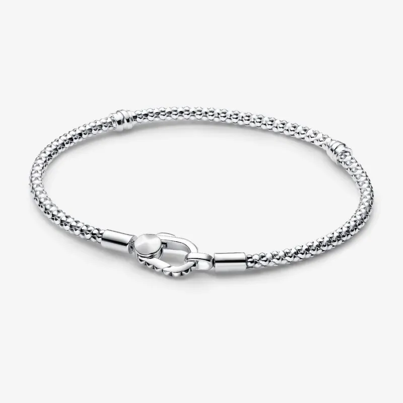 Bracciale Maglia Geometrica cm.18 Donna Pandora