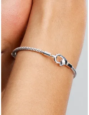 Bracciale Maglia Geometrica cm.18 Donna Pandora 593681C00-18 Pandora