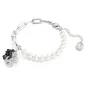 Bracciale Swan Cigno Nero e Crystal Pearl Donna Swarovski