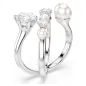 Anello cocktail Matrix Crystal Pearl mis.52 Donna Swarovski