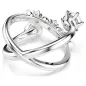 Anello cocktail Matrix Crystal Pearl mis.52 Donna Swarovski