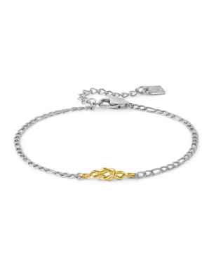 Bracciale Refined con Nodo in Oro giallo Uomo Nomination