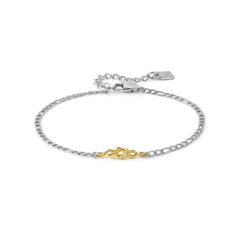 Bracciale Refined con Nodo in Oro giallo Uomo Nomination Bracciale Refined con Nodo in Oro giallo Uomo Nomination
