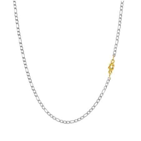 Collana Refined con Nodo in Oro giallo Uomo Nomination
